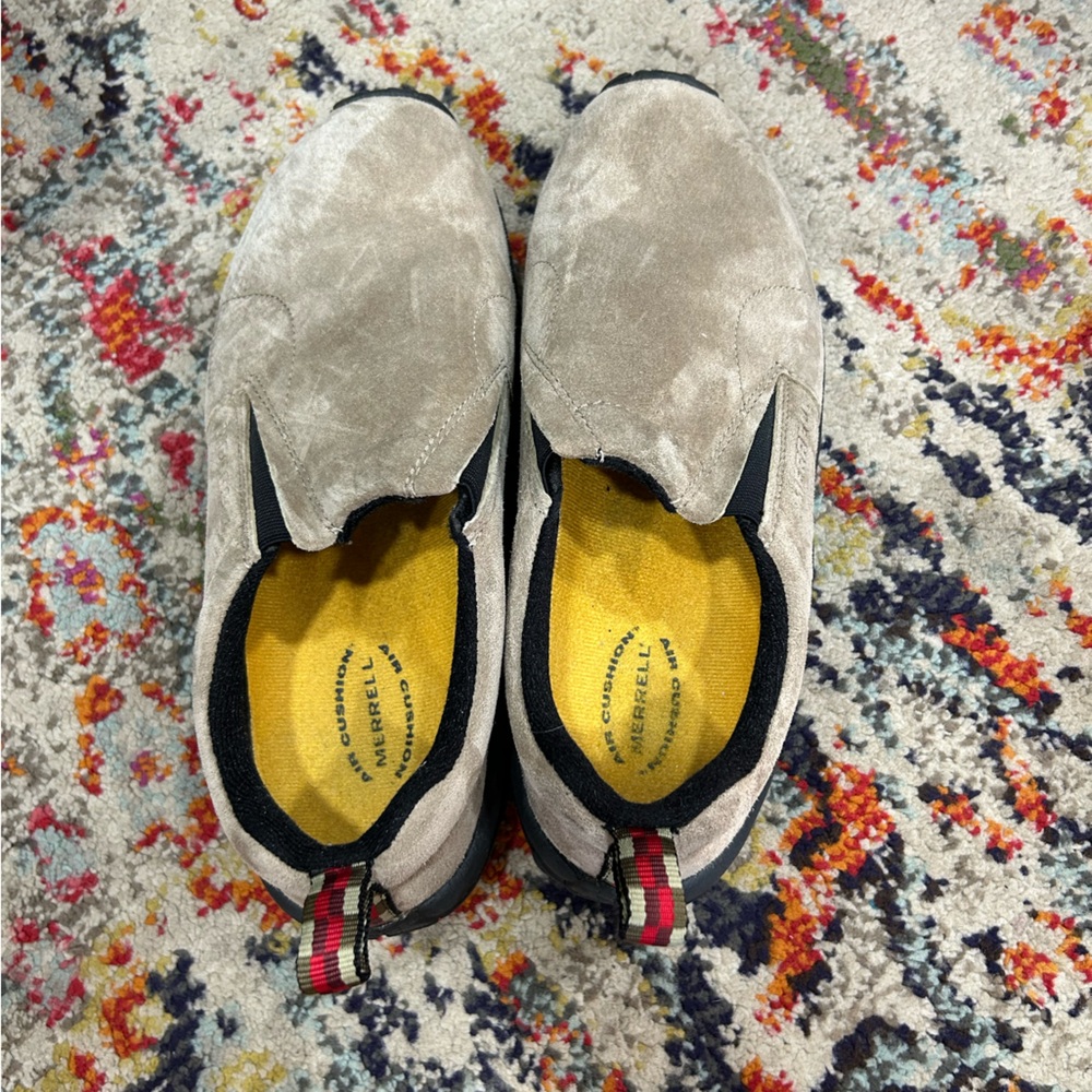 Merrell Taupe Suede Slip-Ons size 9.5